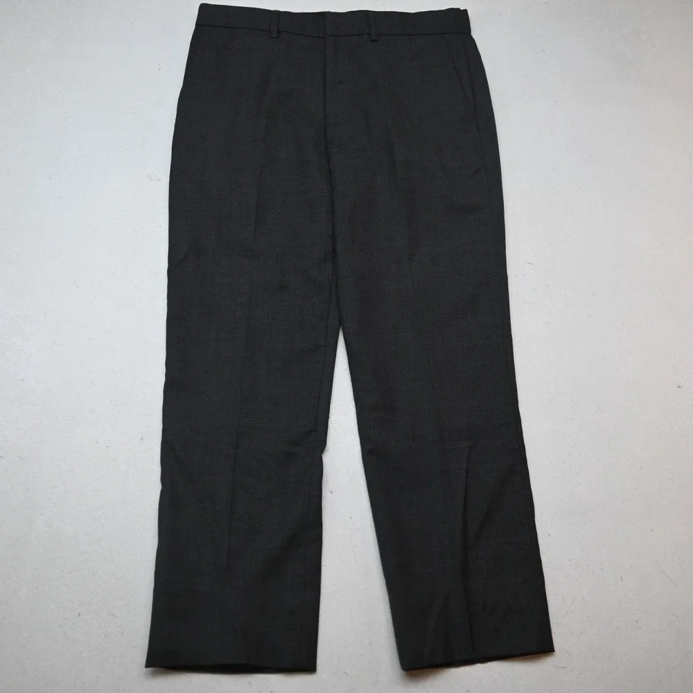 JCrew Crewcuts 14 16 Gray Ludlow Tollegno 1900 Wool J3541 Boys Jacket Pants Suit